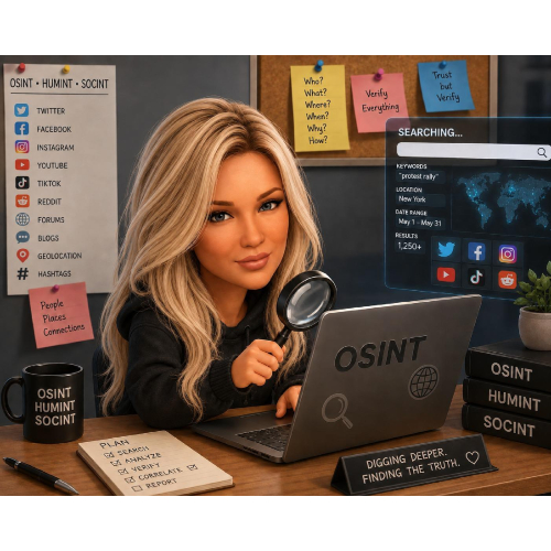 Personalised Osint research training with consultancy
